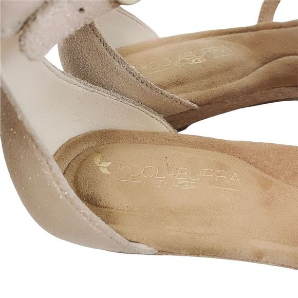 KOOLABURRA By UGG Briona Perforated Amphora Ankle Strap Wedge Sandal - Picture 9 of 11